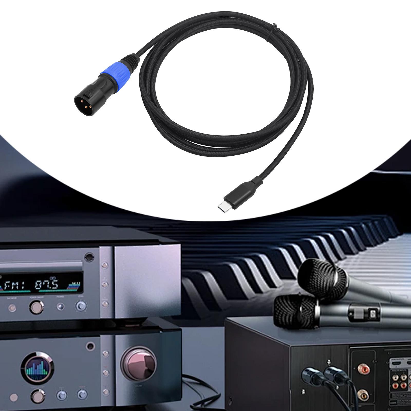 Usb C Cable - USB-C naar XLR mannelijke audiokabel, gemaakt