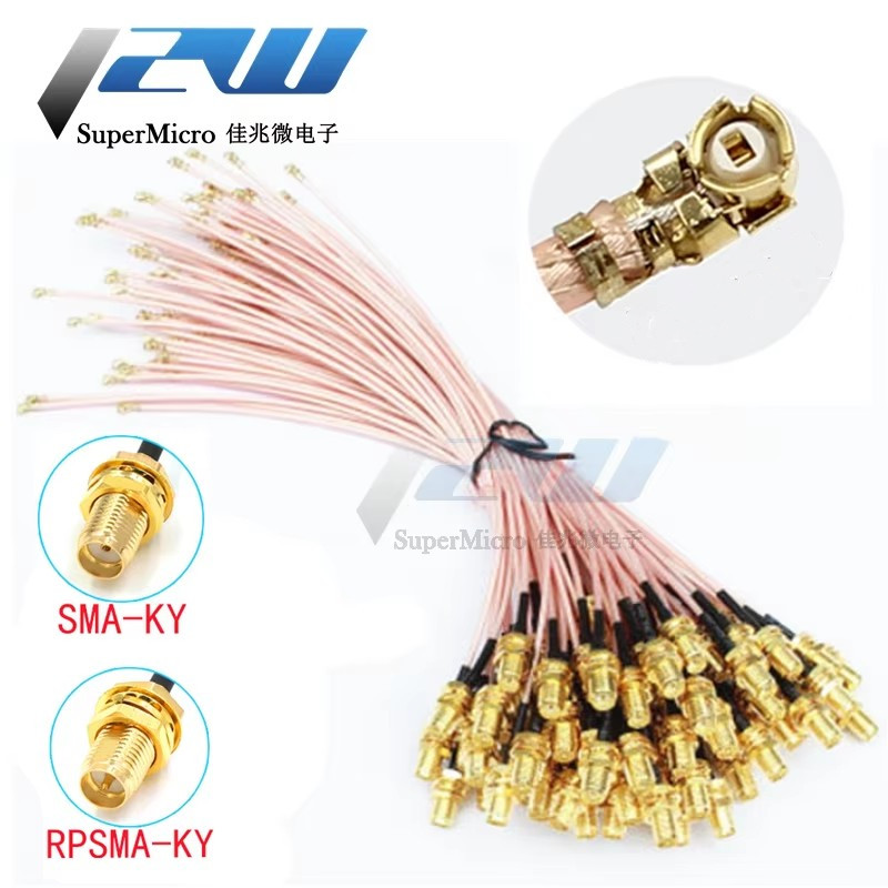 Ipex Connector - RF U.FL/IPX IPX1 UFL naar RP-SMA-KY,