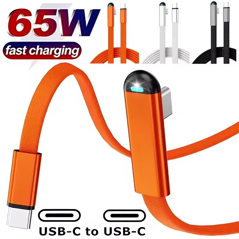 Usb C Cable - 65W USB-C naar USB-C super snelladen
