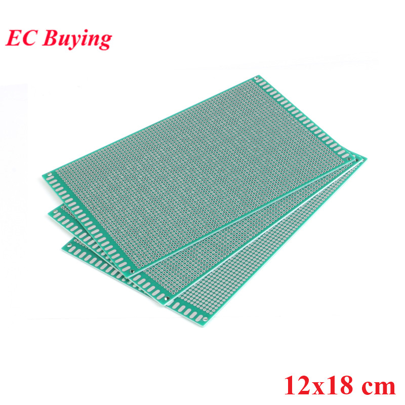 Pcb Prototyping Board - 12x18cm Dubbelzijdig Prototype Universele Printplaat Printplaat