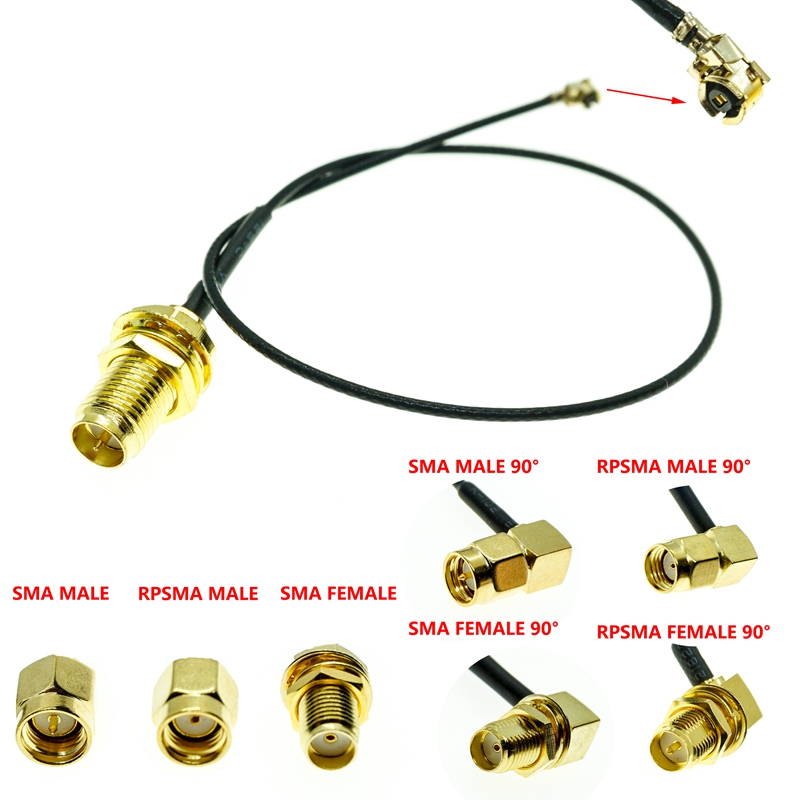 Ipex Connector - U.FL MHF1 UFL naar RP-SMA SMA