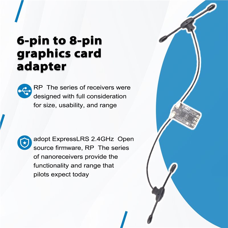 BEDW-RP3 Dual Antenne Ontvange - Antenna 2.4Ghz recensie en prijs