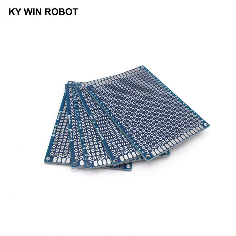 5pcs 5x7cm 50x70mm Blauw Doubl - Pcb Prototyping Board recensie en prijs