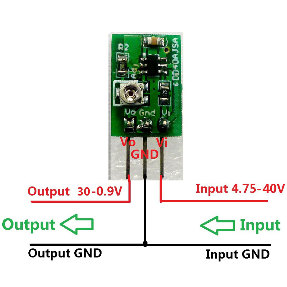 1A 5W Mini DC-DC Step-Down Con - Ams1117 Module recensie en prijs