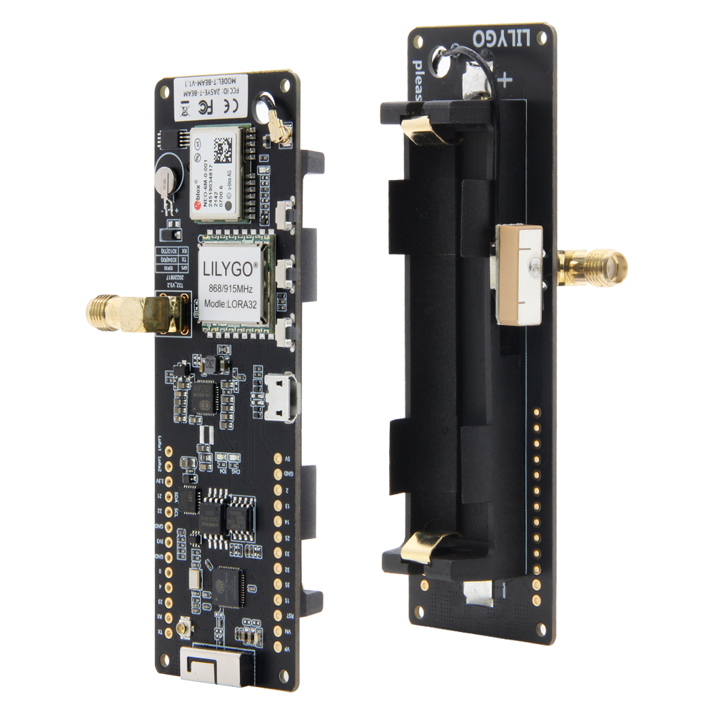 LILYGO® & Helium T-Beam V1.2 E - Esp32 Battery Holder Lipo recensie en prijs