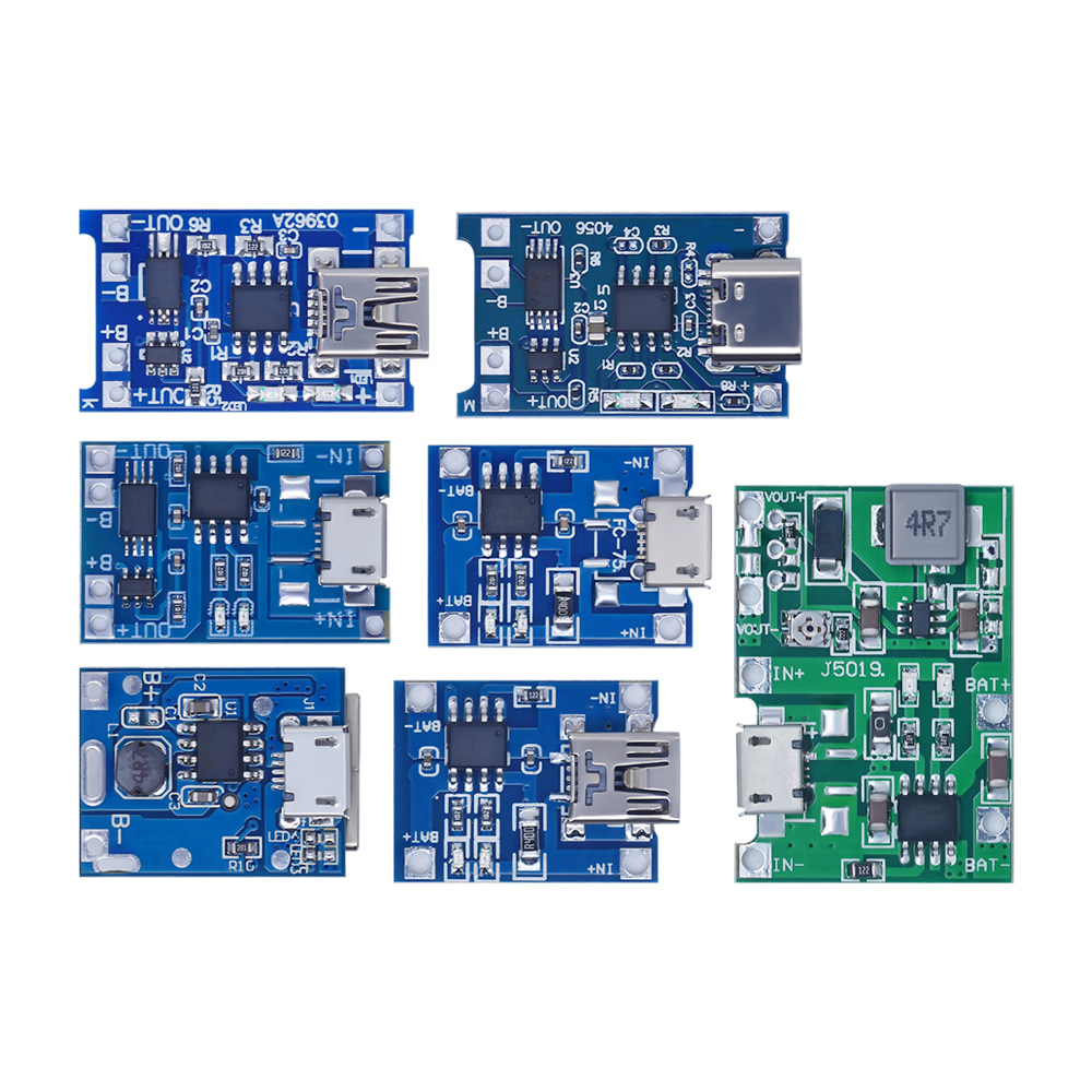 5 stks Micro USB 5 V 1A 18650  - Tp4056 Module recensie en prijs