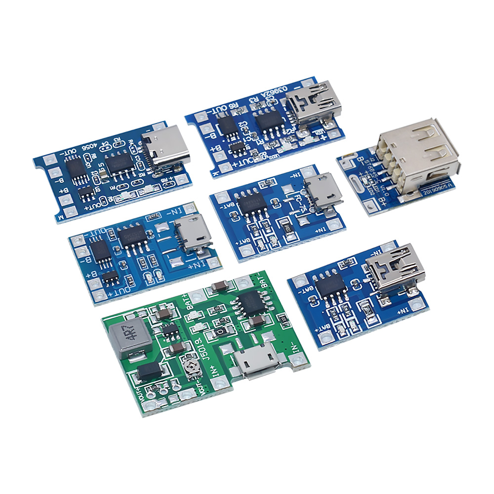 5 stks Micro USB 5 V 1A 18650  - Tp4056 Module recensie en prijs