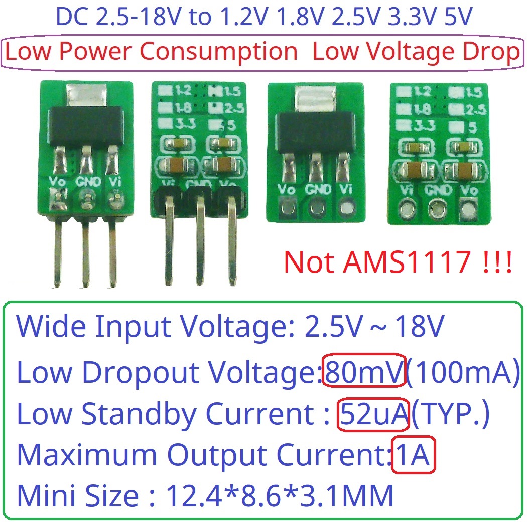 Arduiuo ESP32 Tiny Out 1A 1.2V - Esp32 Step Down Buck recensie en prijs