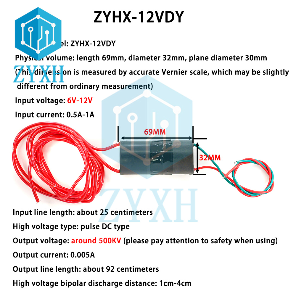 Hoogspanningsgenerator 3.7V-7. - Boost Converter recensie en prijs