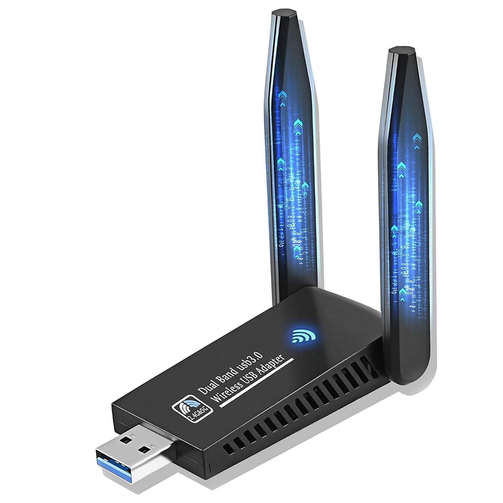 1300Mbps USB WiFi-adapter Dual - Antenna 2.4Ghz recensie en prijs
