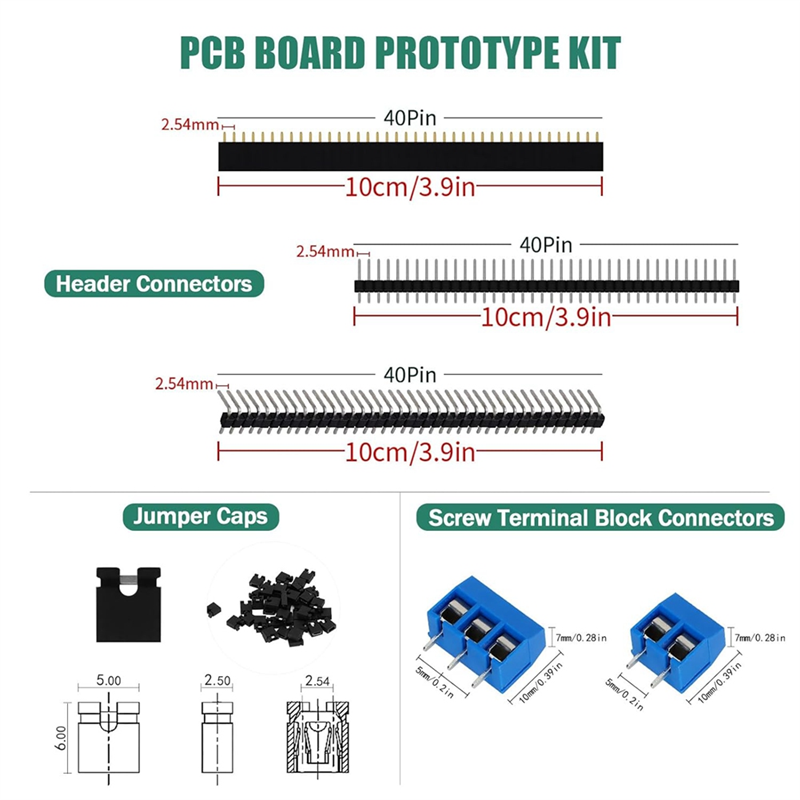 147 Stuk PCB Printplaat Protot - Perfboard recensie en prijs
