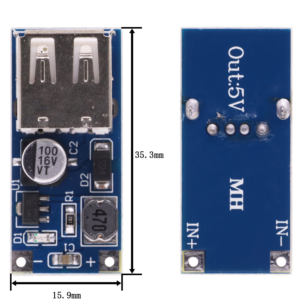 1/5/10 Stuks DC-DC Boost Modul - Tp4056 Module recensie en prijs