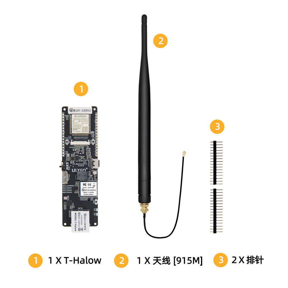 LILYGO ®   T-Halow ESP32-S3 on - Esp32 Battery Holder Lipo recensie en prijs