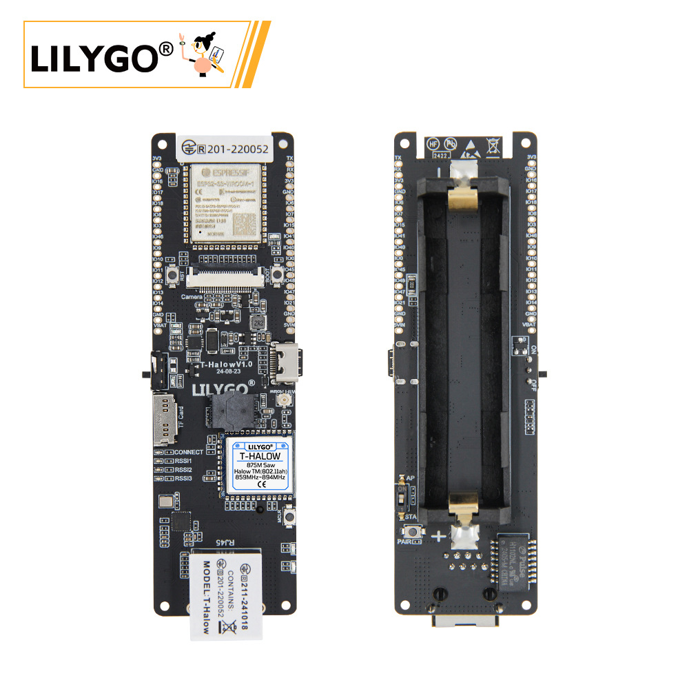 LILYGO ®   T-Halow ESP32-S3 on - Esp32 Battery Holder Lipo recensie en prijs