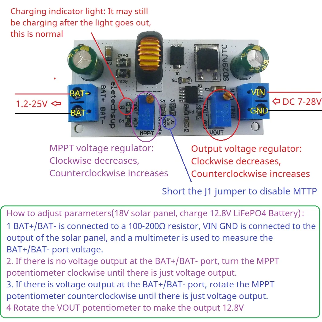 Li-Ion Li-Po Lifepo4 Acculader - Li Ion Charger Module recensie en prijs