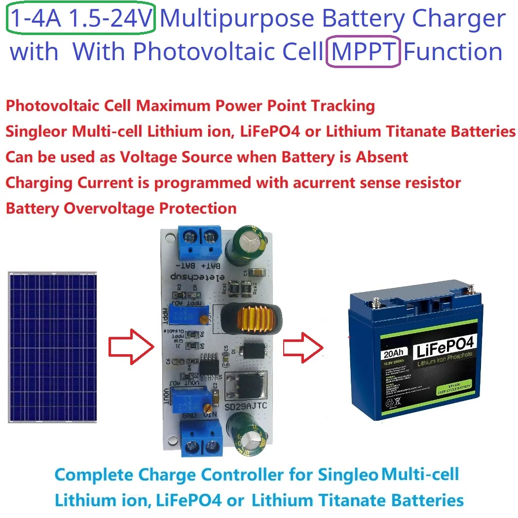 Li-Ion Li-Po Lifepo4 Acculader - Li Ion Charger Module recensie en prijs