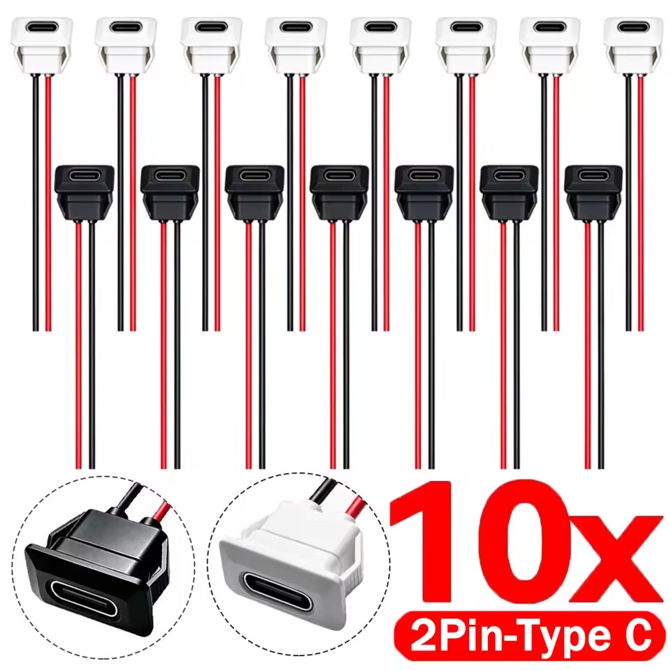 Type C vrouwelijke connector,  - Usb C Cable recensie en prijs