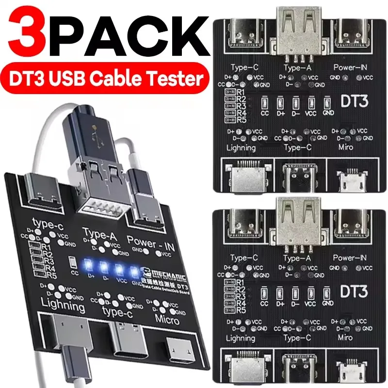 1-3 stuks DT3 USB-tester, data - Micro Usb Cable recensie en prijs