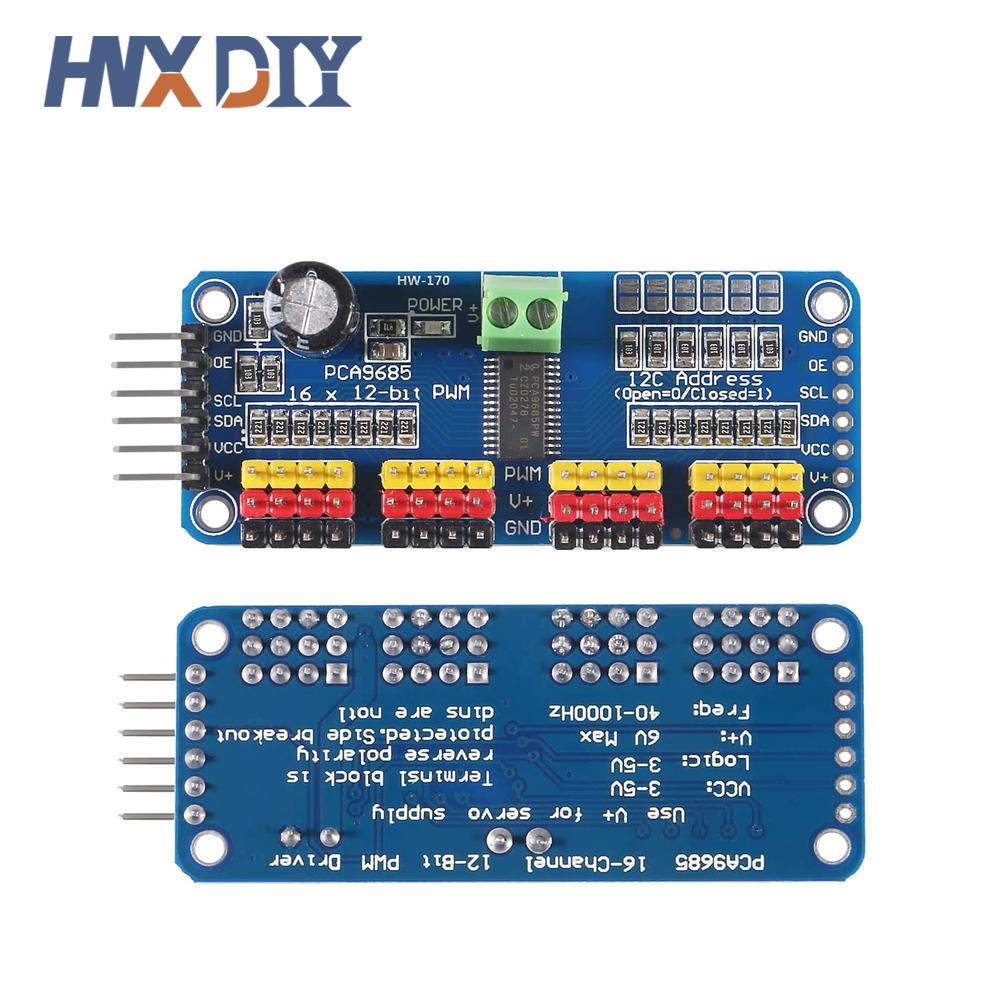 1-5 stuks PCA9685 16-kanaals 1 - Breadboard 400 Point recensie en prijs