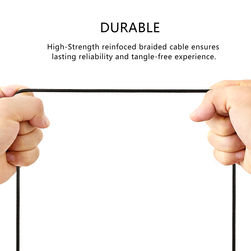 Micro USB 3.5mm AUX gevlochten - Micro Usb Cable recensie en prijs