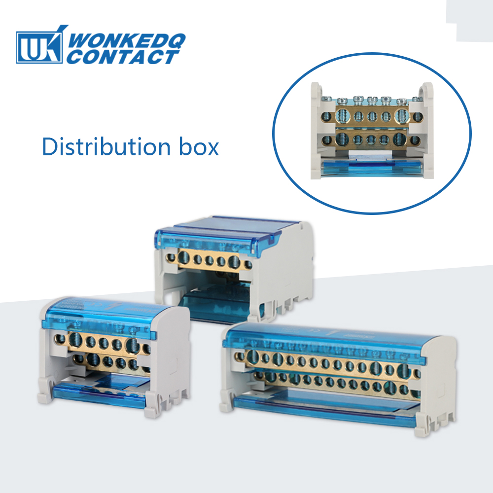 Din Rail Klemmenblok WKH-207/2 - Screw Terminal Block recensie en prijs