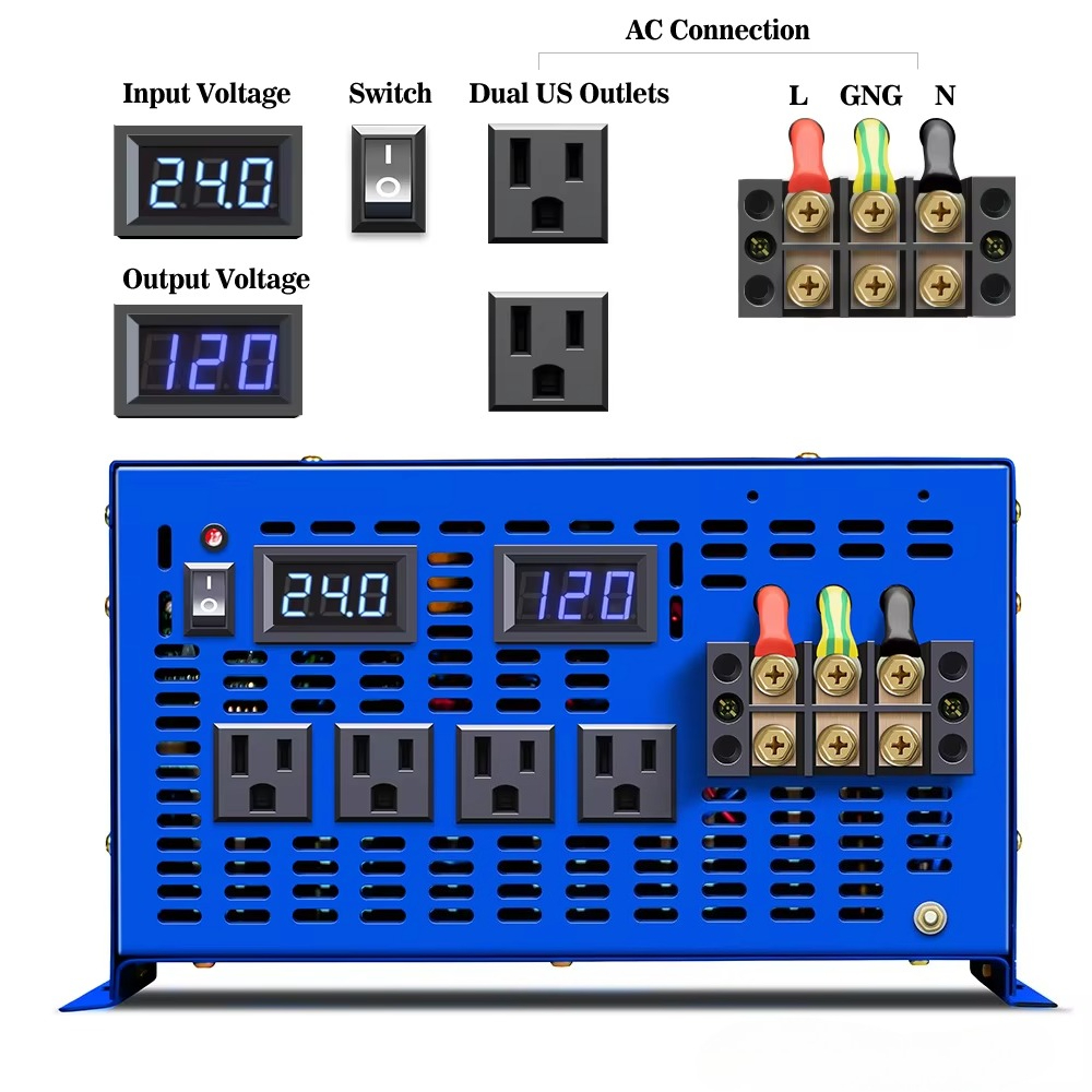 WZRLB 8000W Off-Grid Power Con - Dc Dc Converter recensie en prijs