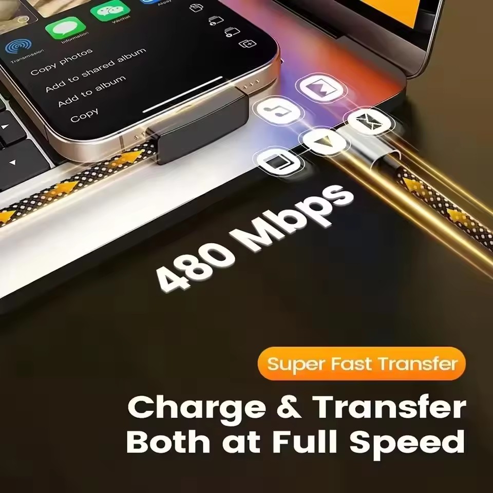 90 graden USB-C-kabel, 100W, v - Usb C Cable recensie en prijs