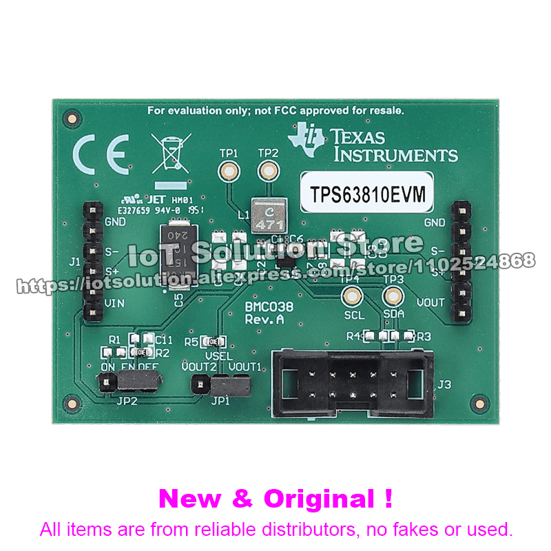 TPS63810EVM TPS63810 high-effi - Boost Converter recensie en prijs