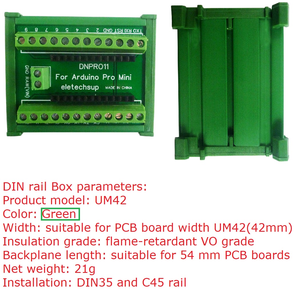 DIN-railmontage-adaptermodule  - Screw Terminal Block recensie en prijs